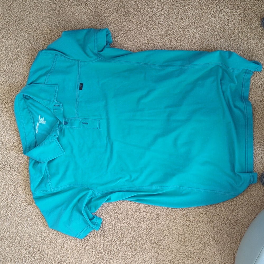 Arc'teryx blue Polo